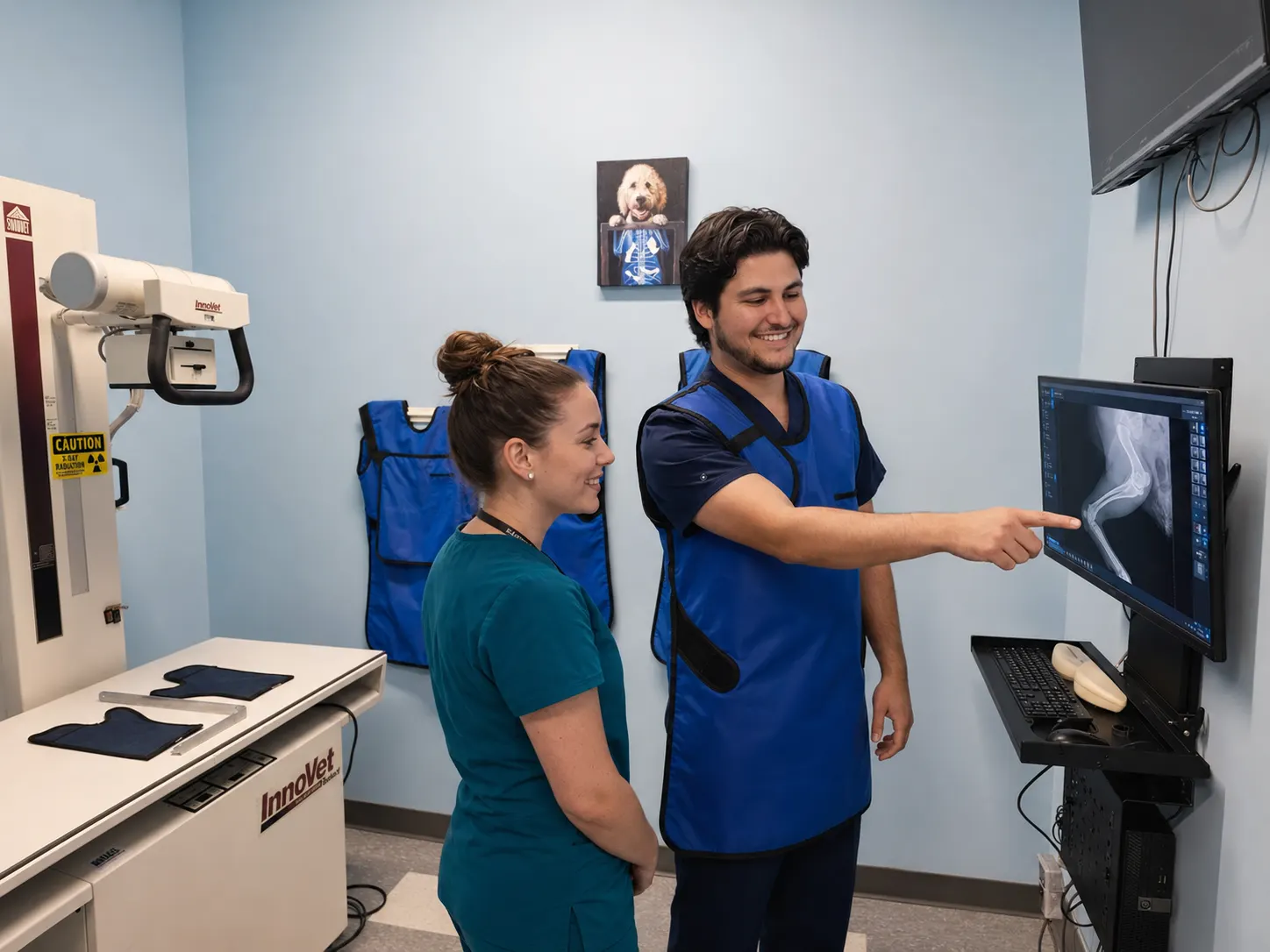 Digital X-ray imaging suite