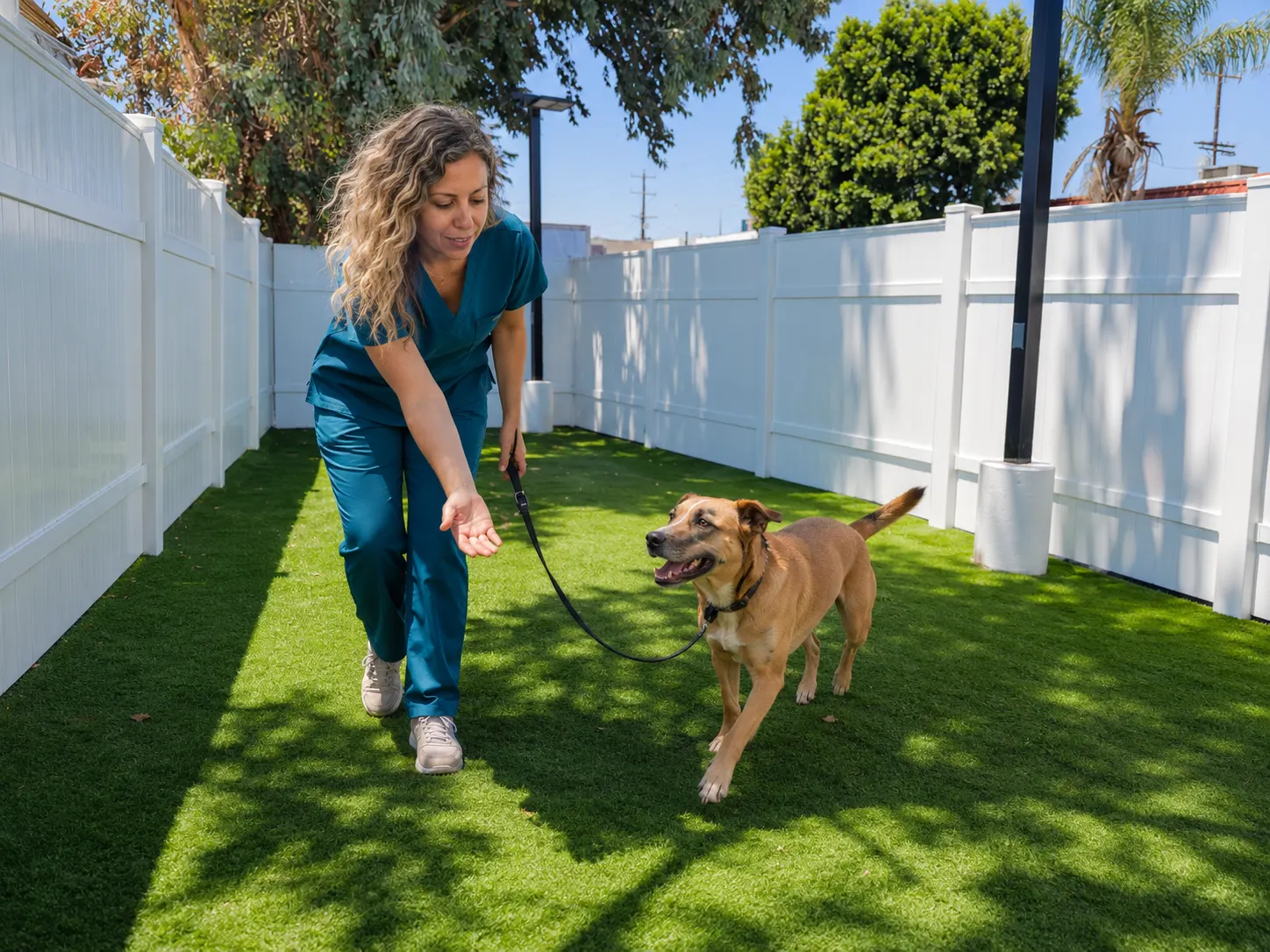 Outdoor fresh air play yard